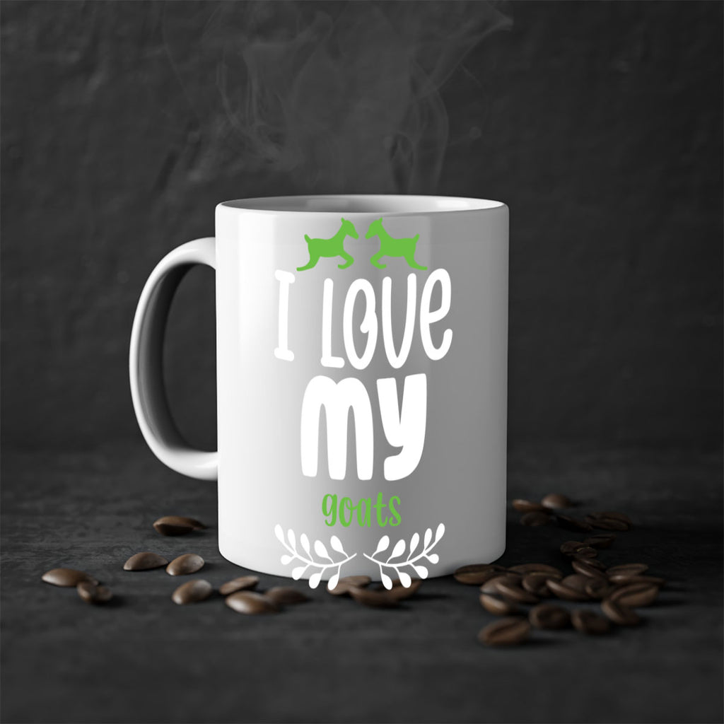 i love my goats style 336#- christmas-Mug / Coffee Cup