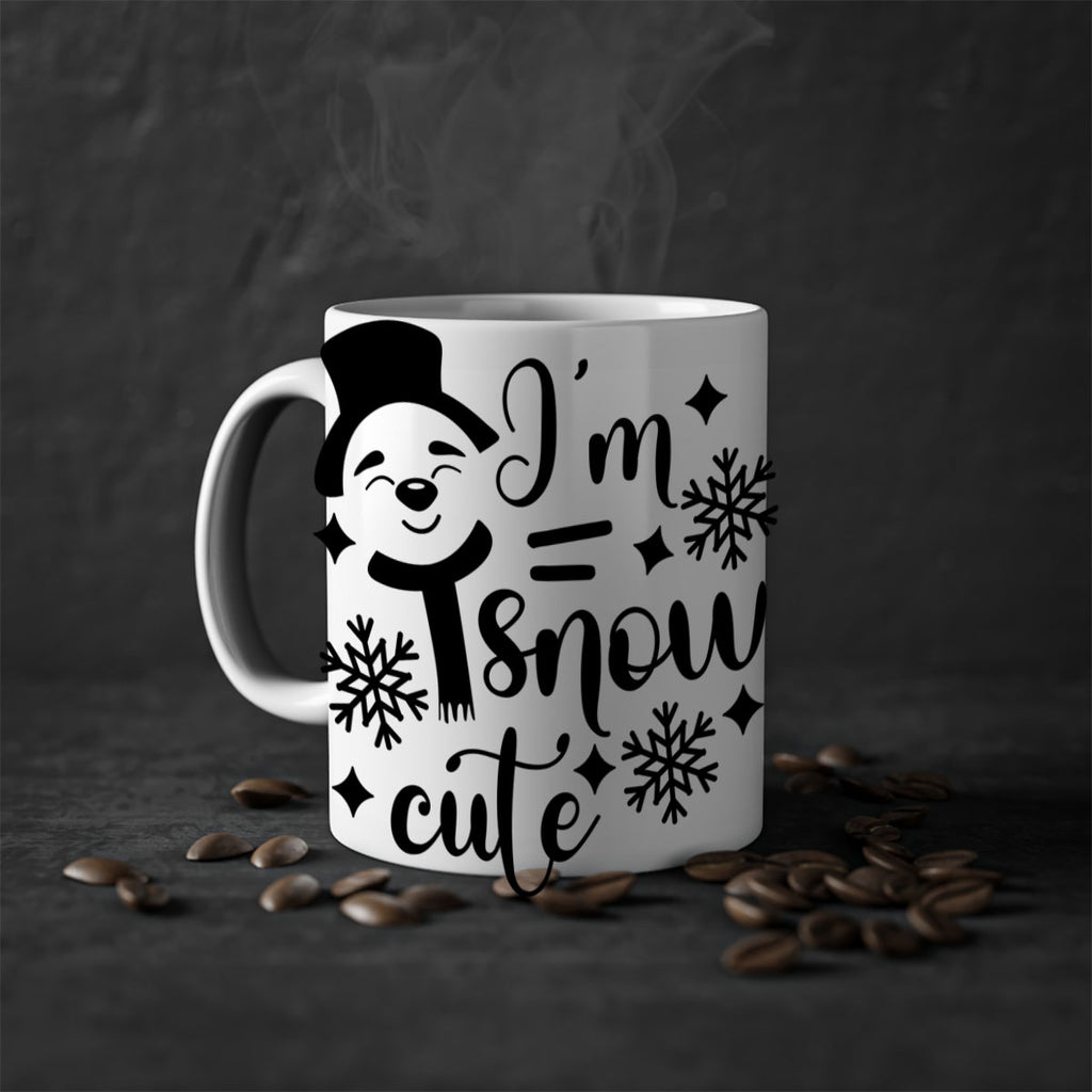 i'm snow cute style 357#- christmas-Mug / Coffee Cup