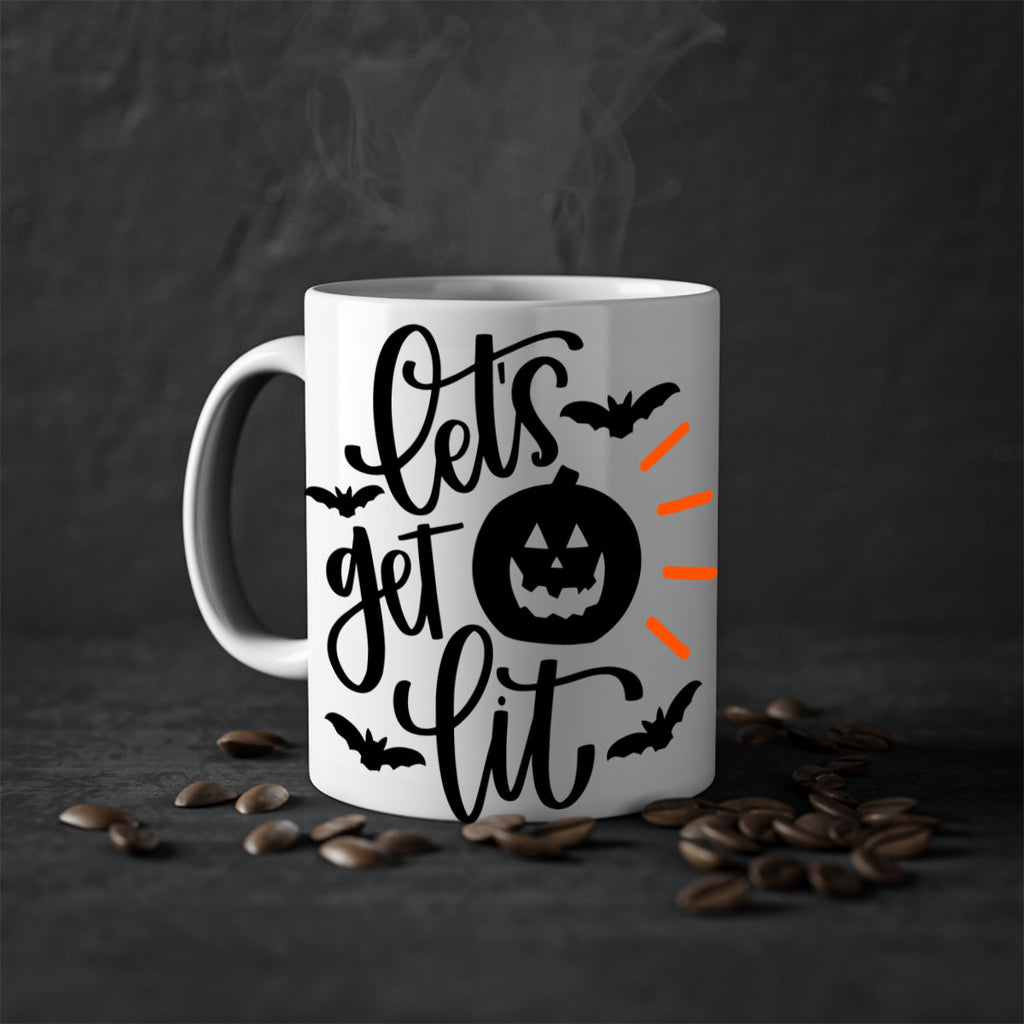 lets get lit 48#- halloween-Mug / Coffee Cup