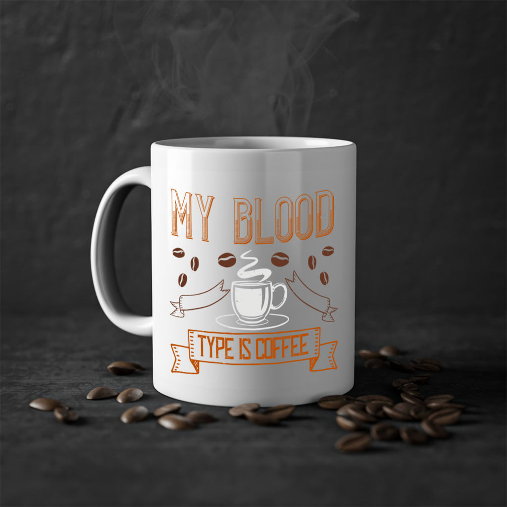 my blood type is coffee 236#- coffee-Mug / Coffee Cup