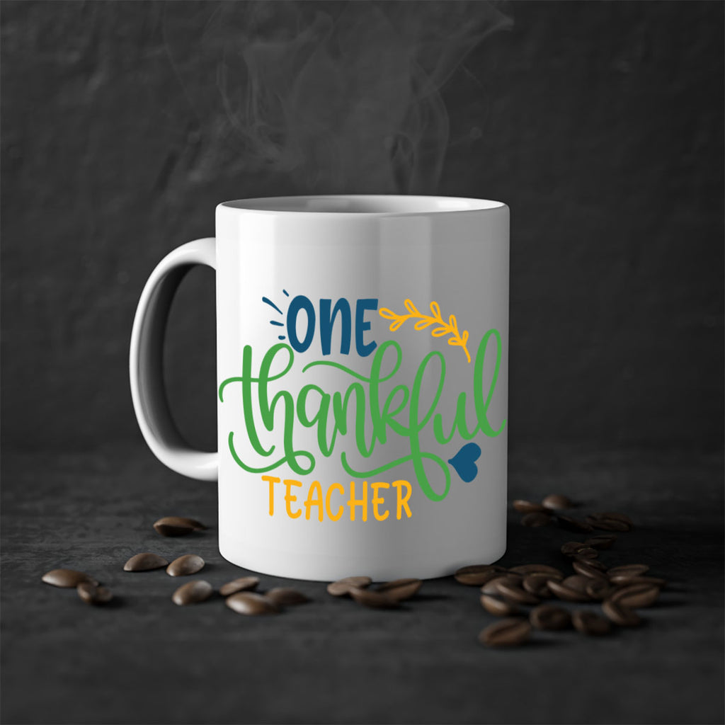 one thankful teacher Style 156#- teacher-Mug / Coffee Cup