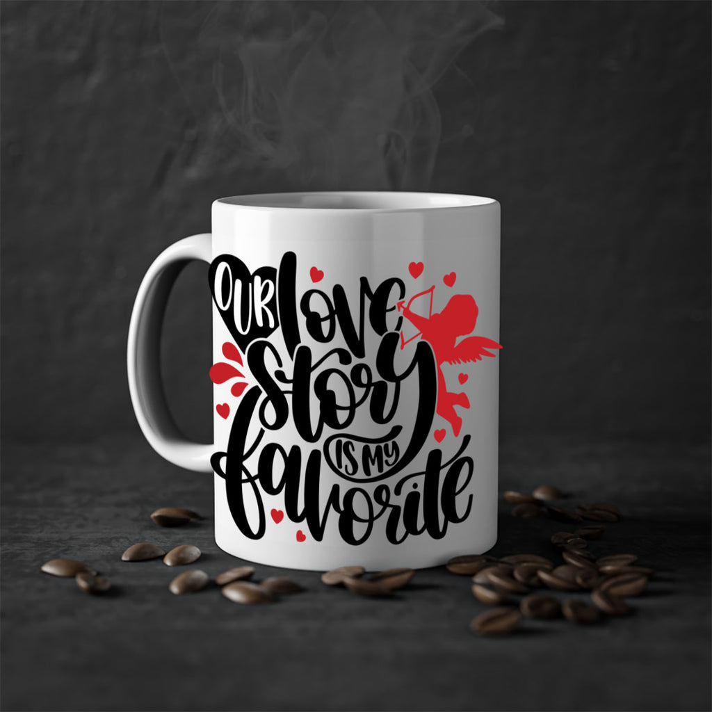 our love story is my favorite 14#- valentines day-Mug / Coffee Cup