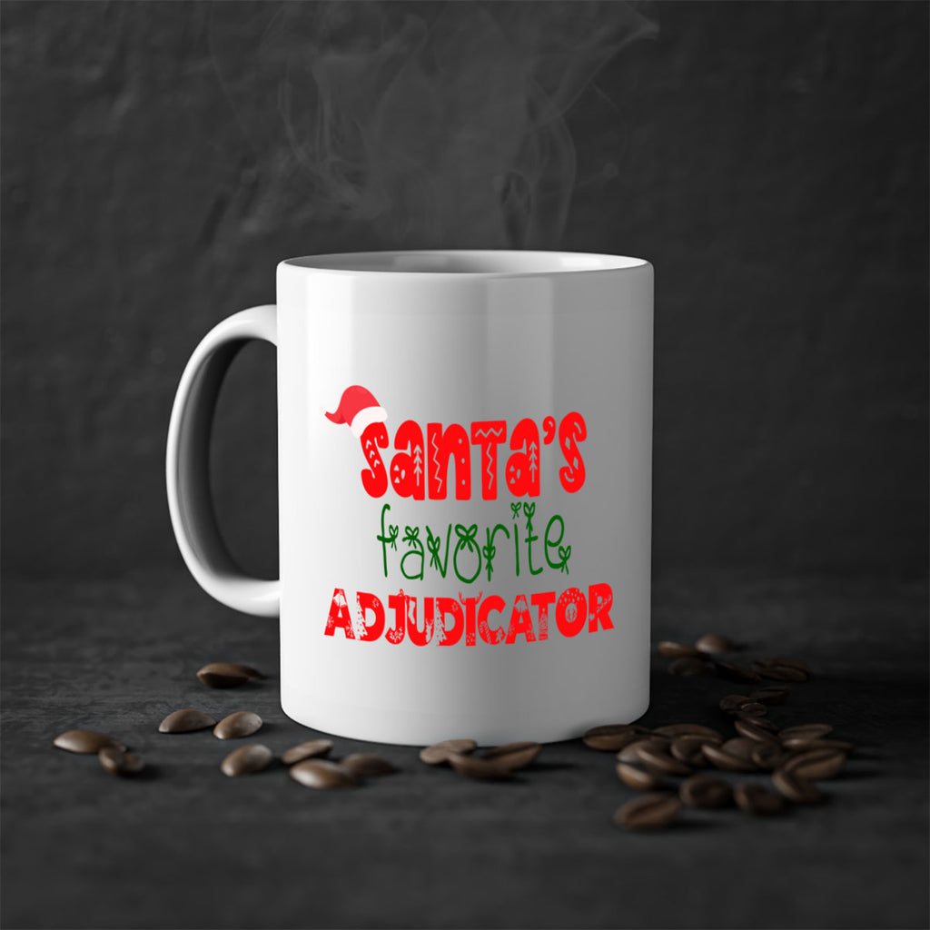 santas favorite adjudicator style 622#- christmas-Mug / Coffee Cup