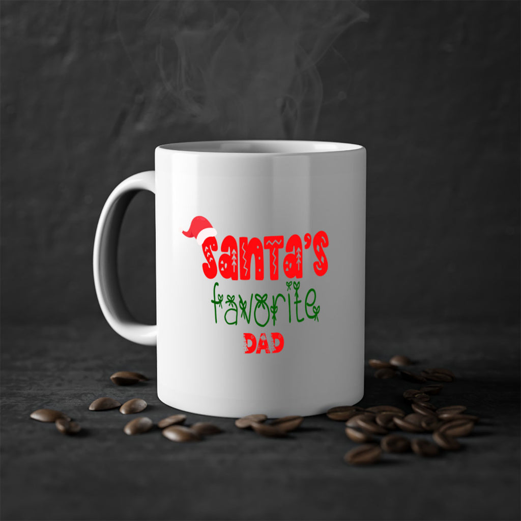 santas favorite dad style 763#- christmas-Mug / Coffee Cup