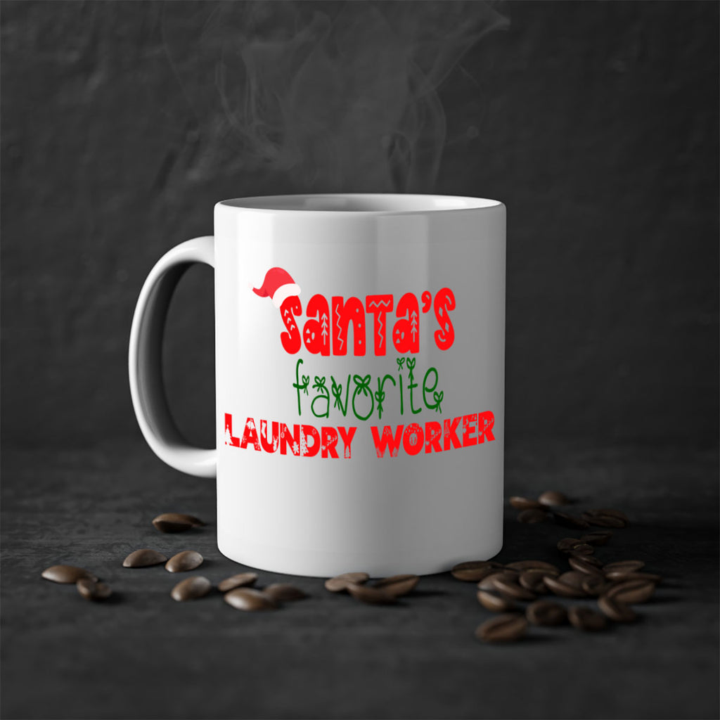 santas favorite laundry worker style 910#- christmas-Mug / Coffee Cup