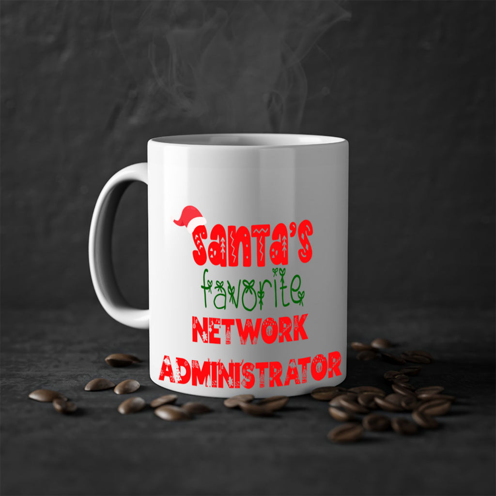 santas favorite network administrator style 973#- christmas-Mug / Coffee Cup