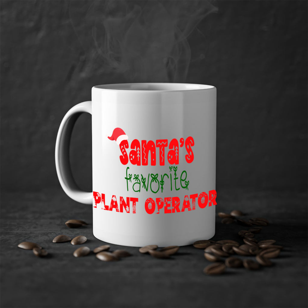 santas favorite plant operator style 1022#- christmas-Mug / Coffee Cup