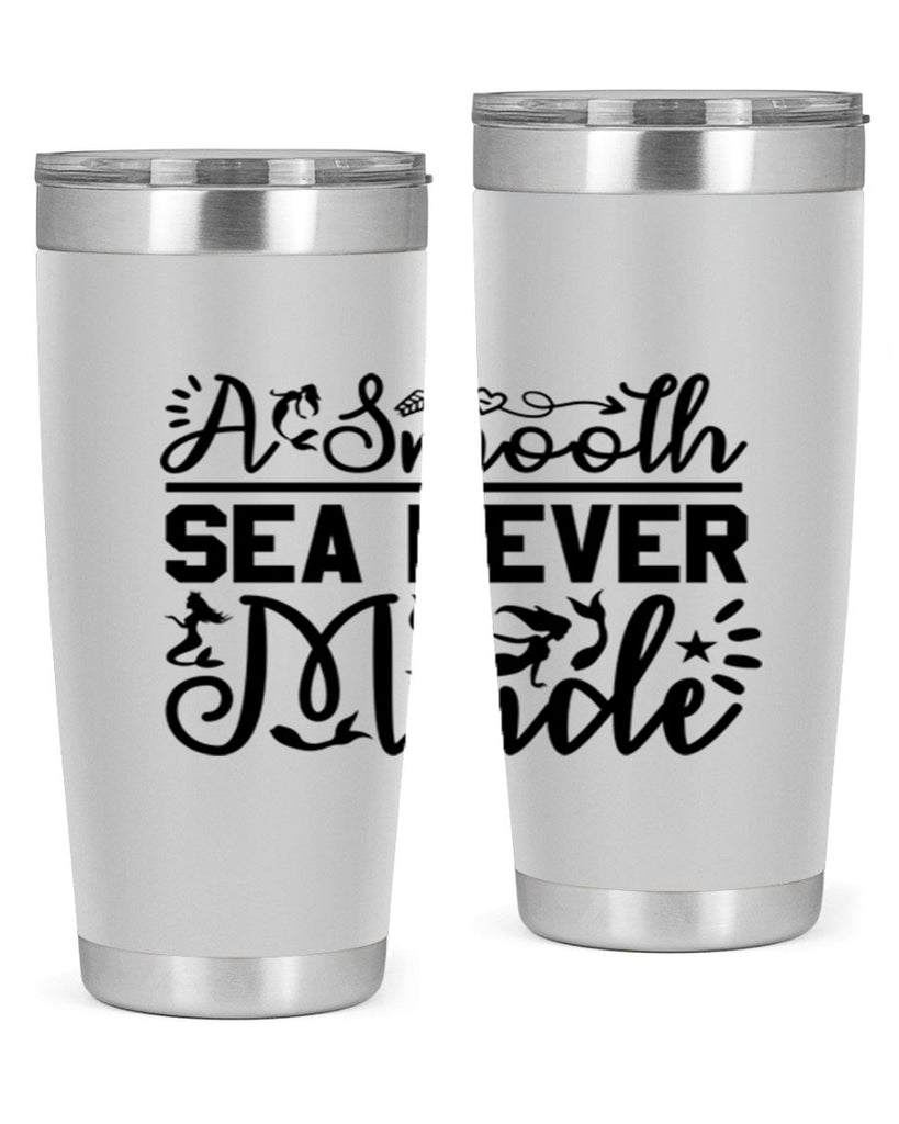 A Smooth Sea Never Made 11#- mermaid- Tumbler