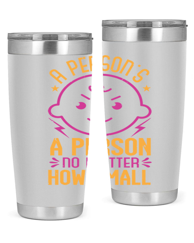A person is a person no matter how small Style 39#- baby shower- tumbler