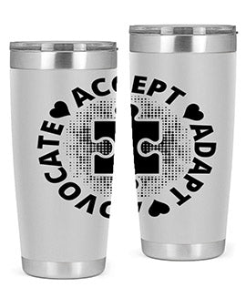 Accept Style 41#- autism- Tumbler