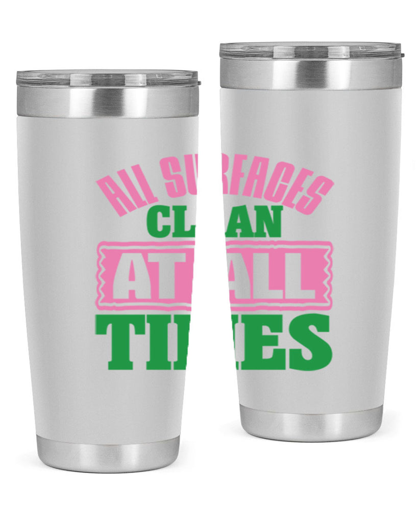 All surfaces clean at all times Style 1#- cleaner- tumbler