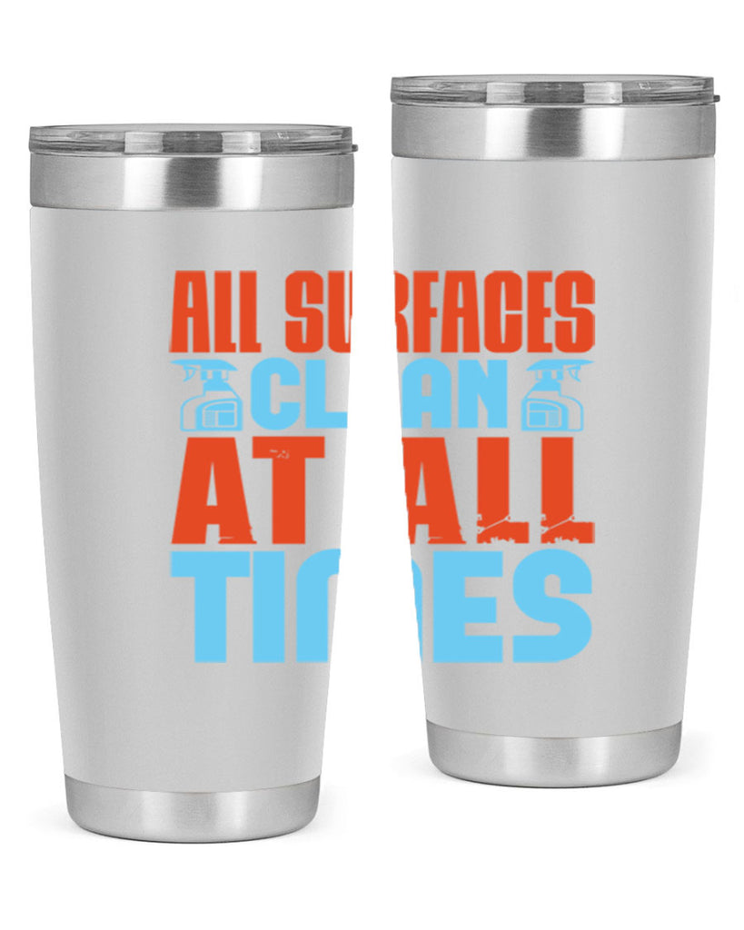 All surfaces clean at all times Style 2#- cleaner- tumbler