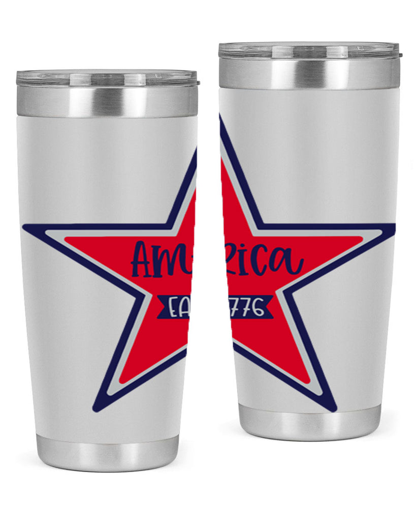America East Style 144#- Fourt Of July- Tumbler