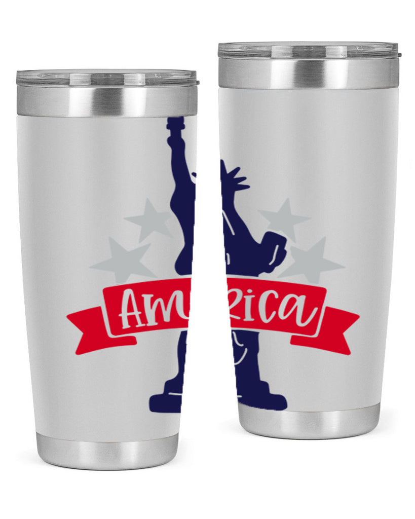 America Style 145#- Fourt Of July- Tumbler