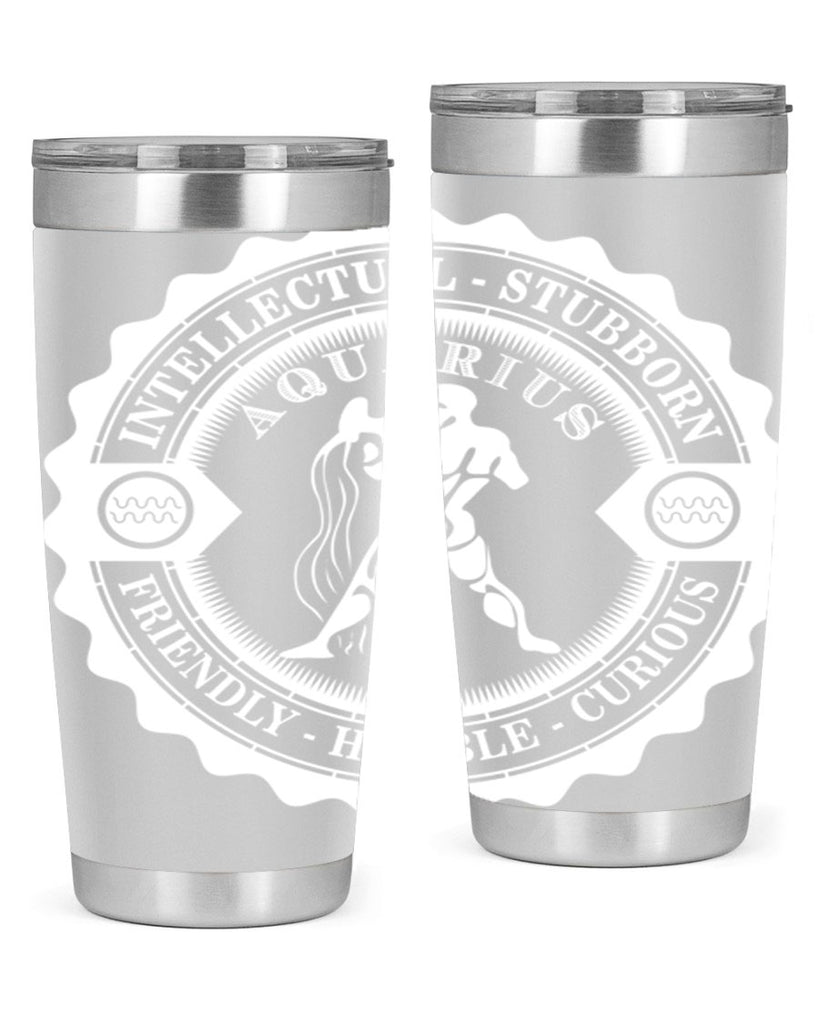 Aquarius 45#- zodiac- Tumbler