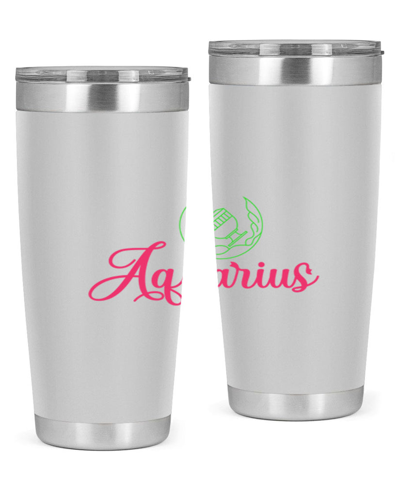 Aquarius 70#- zodiac- Tumbler