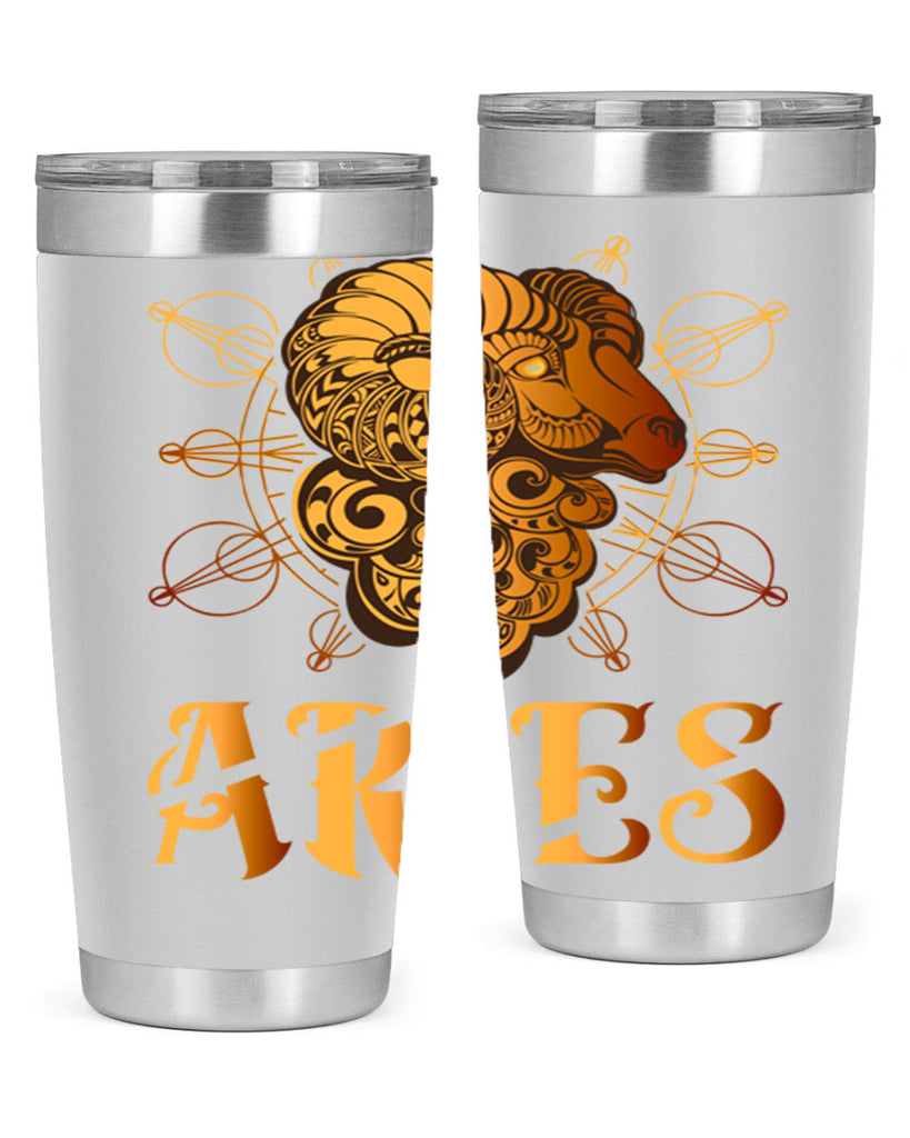 Aries 121#- zodiac- Tumbler