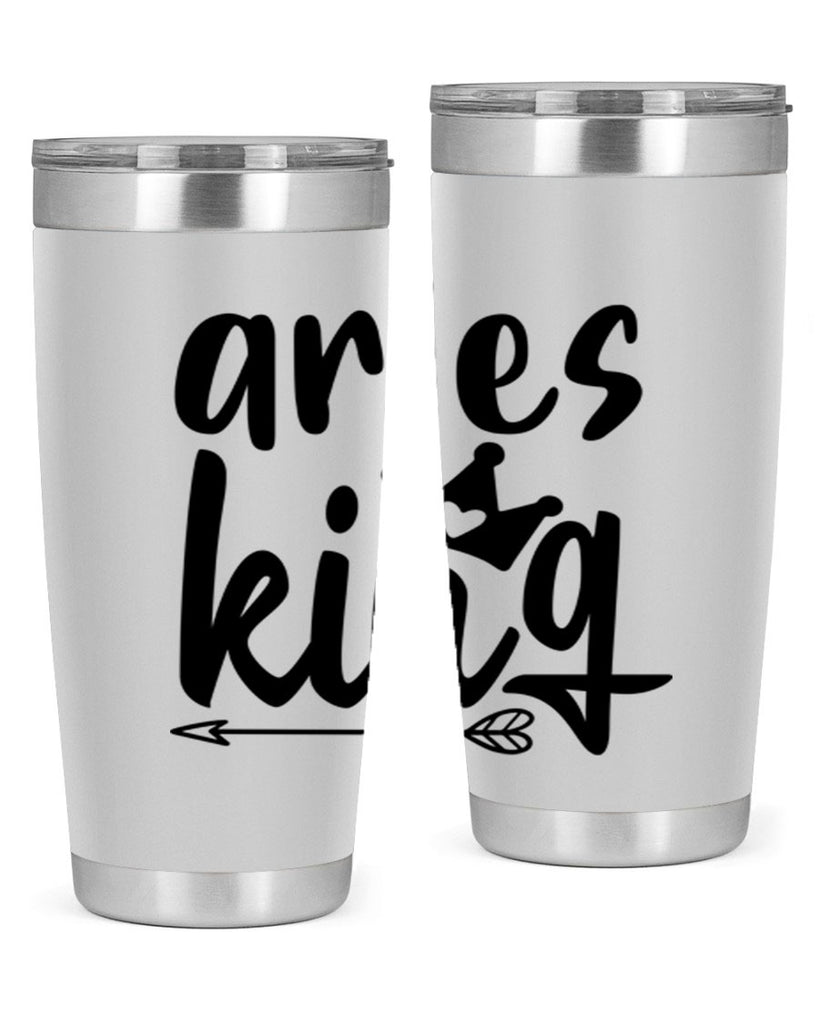 Aries king 108#- zodiac- Tumbler
