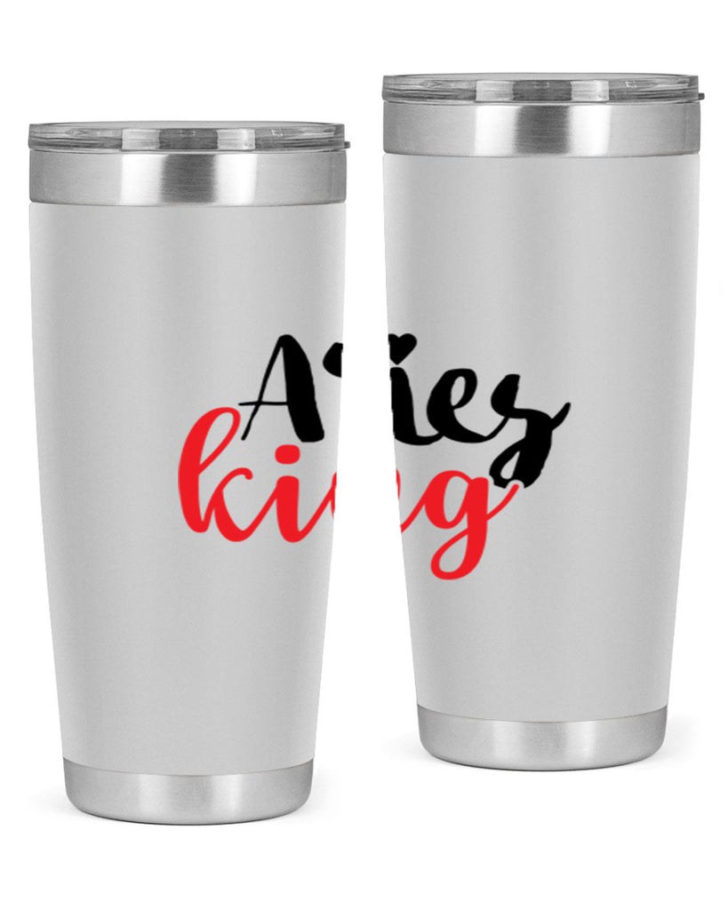 Aries king 96#- zodiac- Tumbler