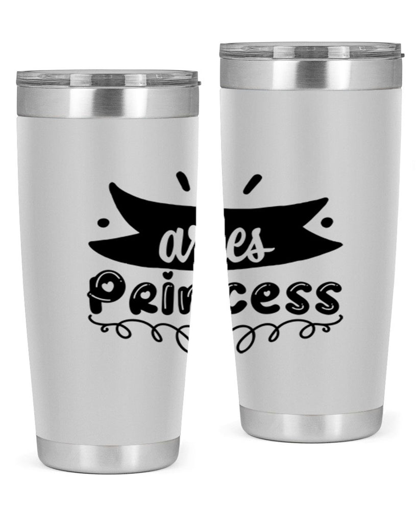 Aries princess 116#- zodiac- Tumbler