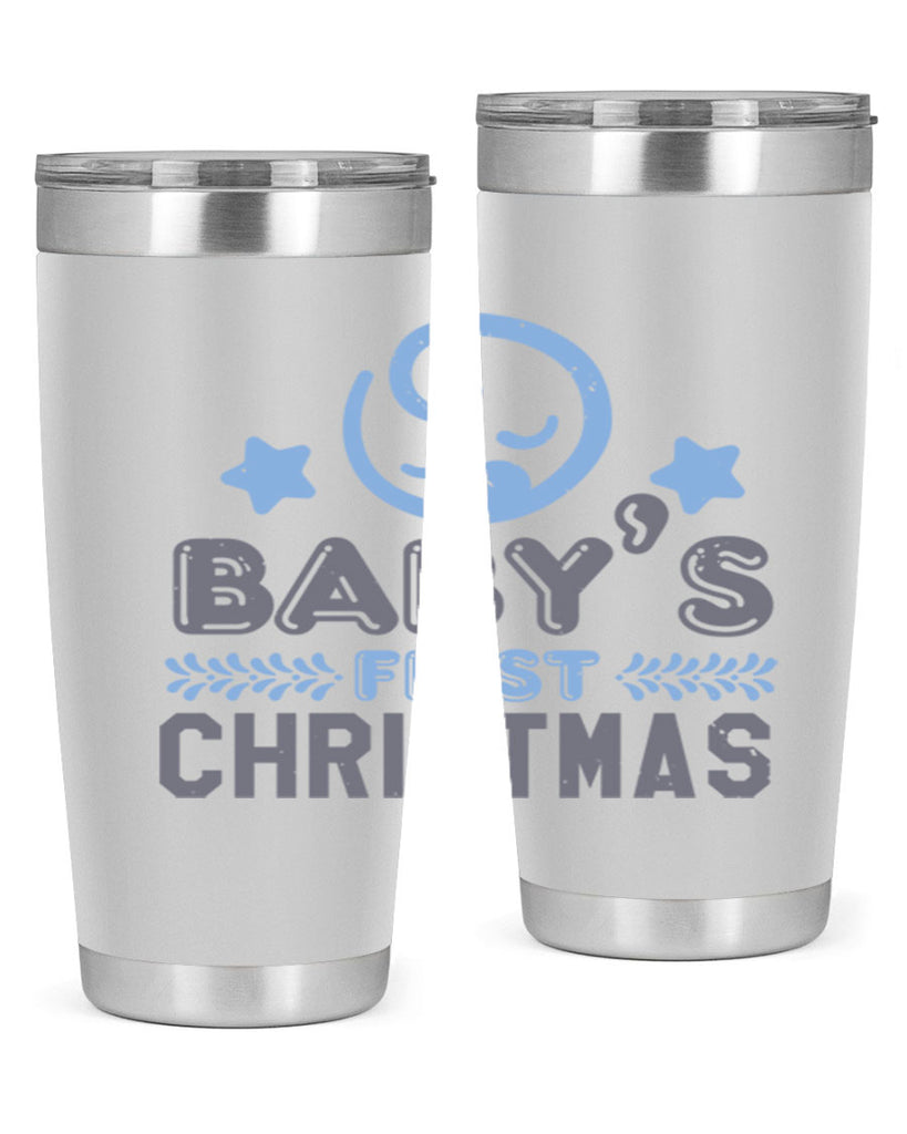 Baby First Christmas Style 2#- baby shower- tumbler