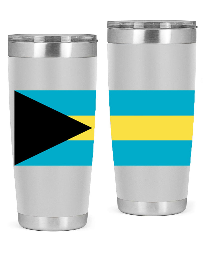 Bahamas 186#- world flags- Tumbler