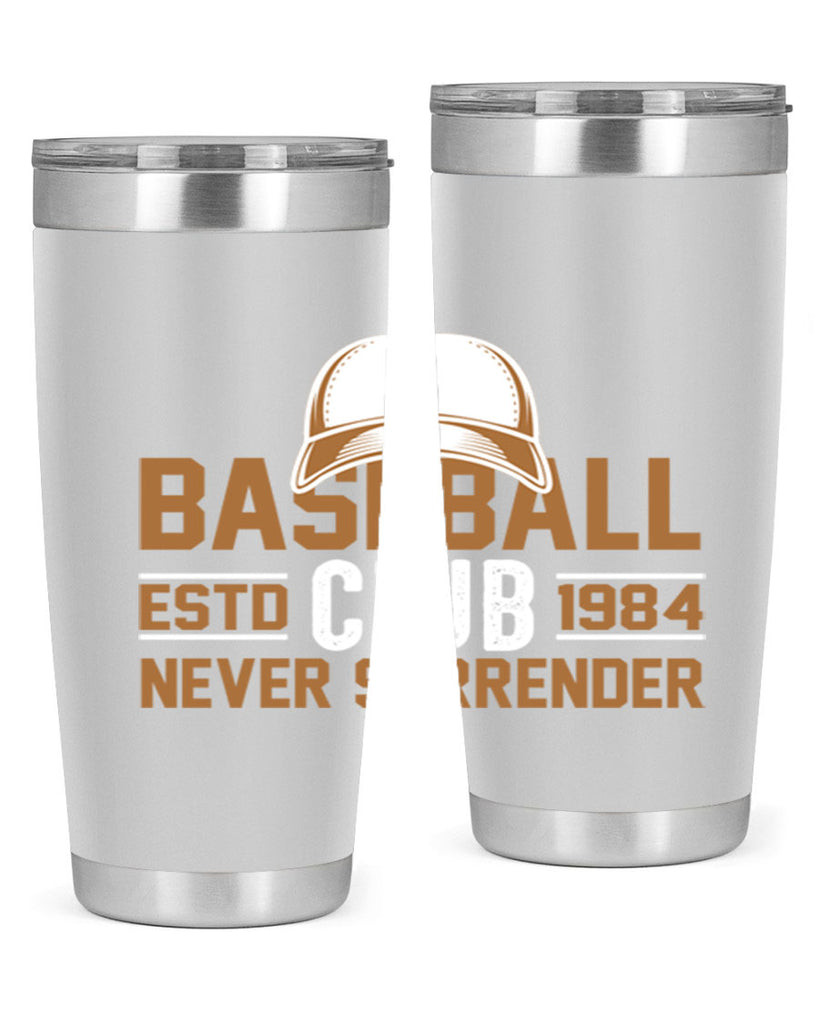 Base 1447#- baseball- Tumbler