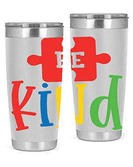 Be Kind Style 9#- autism- Tumbler