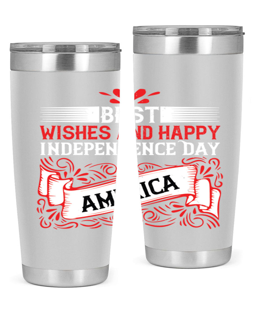 Best wishes and happy Independence Day america Style 86#- Fourt Of July- Tumbler