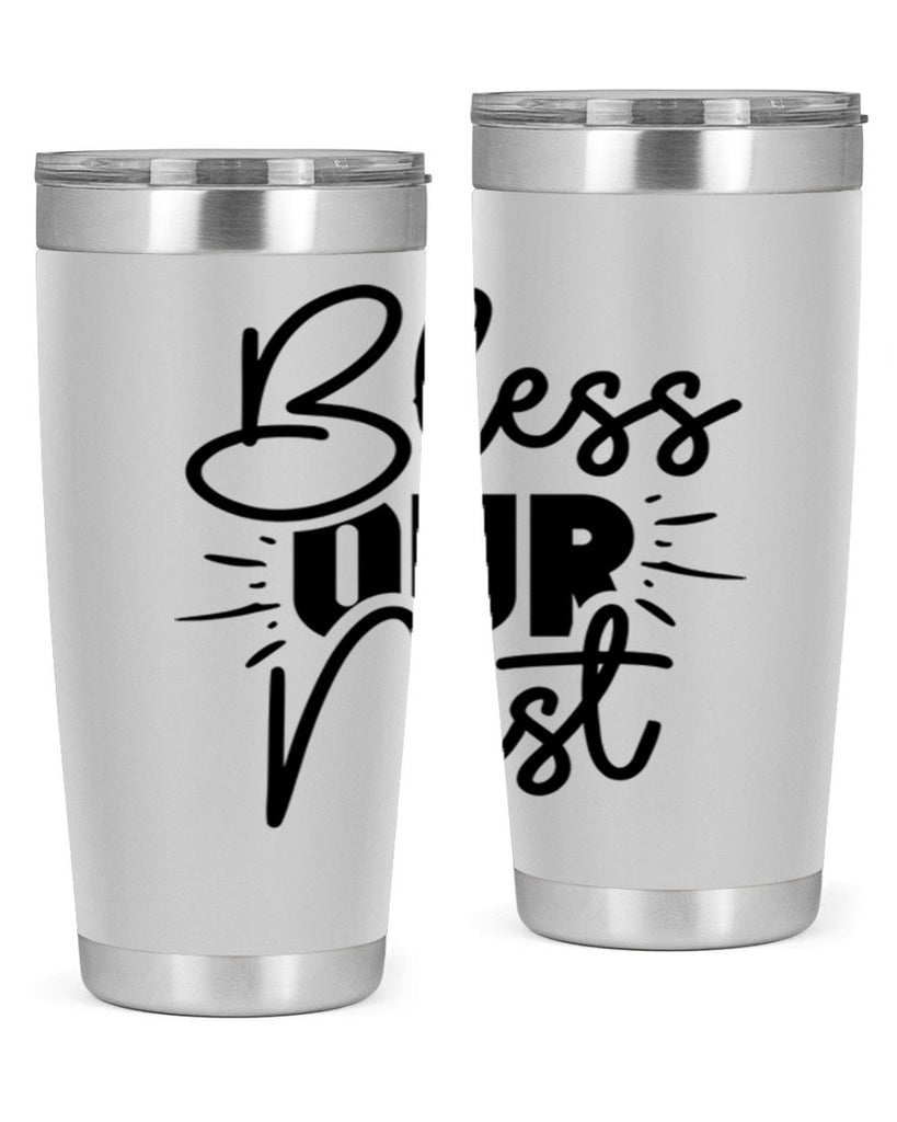 Bless Our Nest 52#- spring- Tumbler