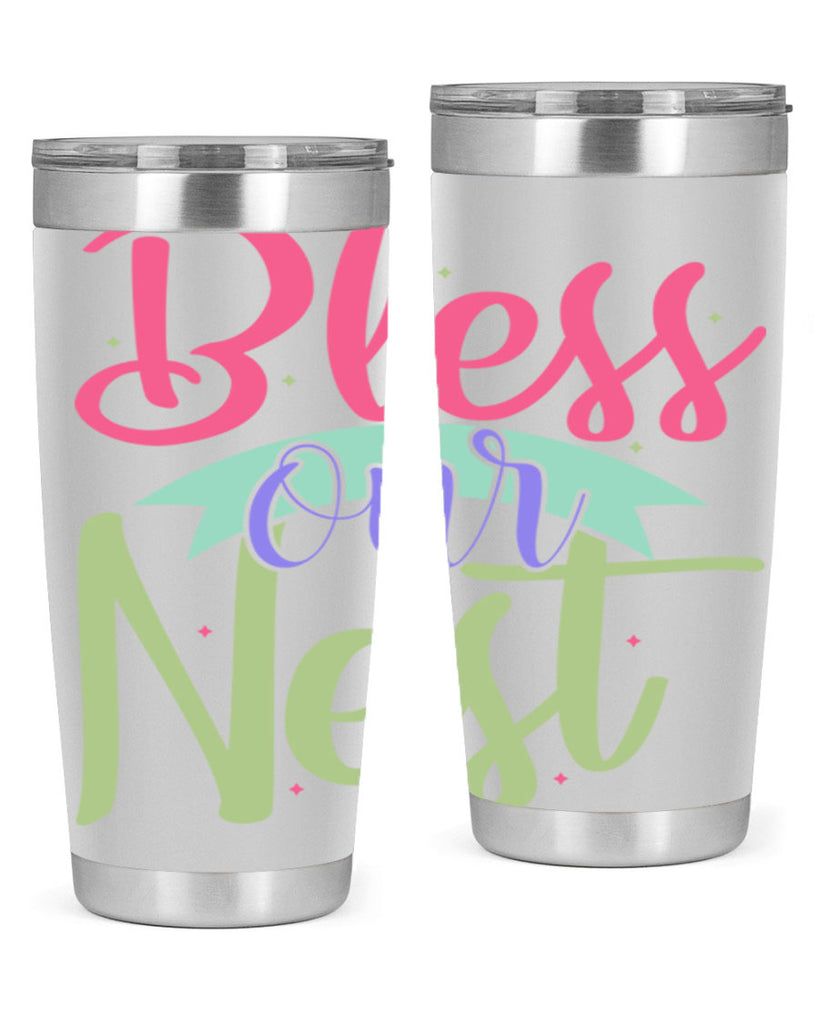 Bless our nest 49#- spring- Tumbler