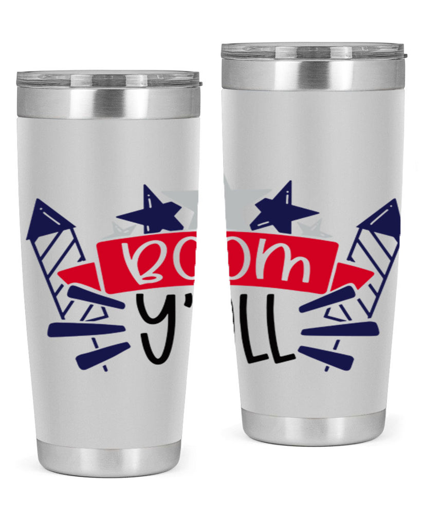 Boom Yall Style 146#- Fourt Of July- Tumbler