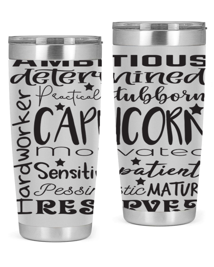 Capricorn 566#- zodiac- Tumbler