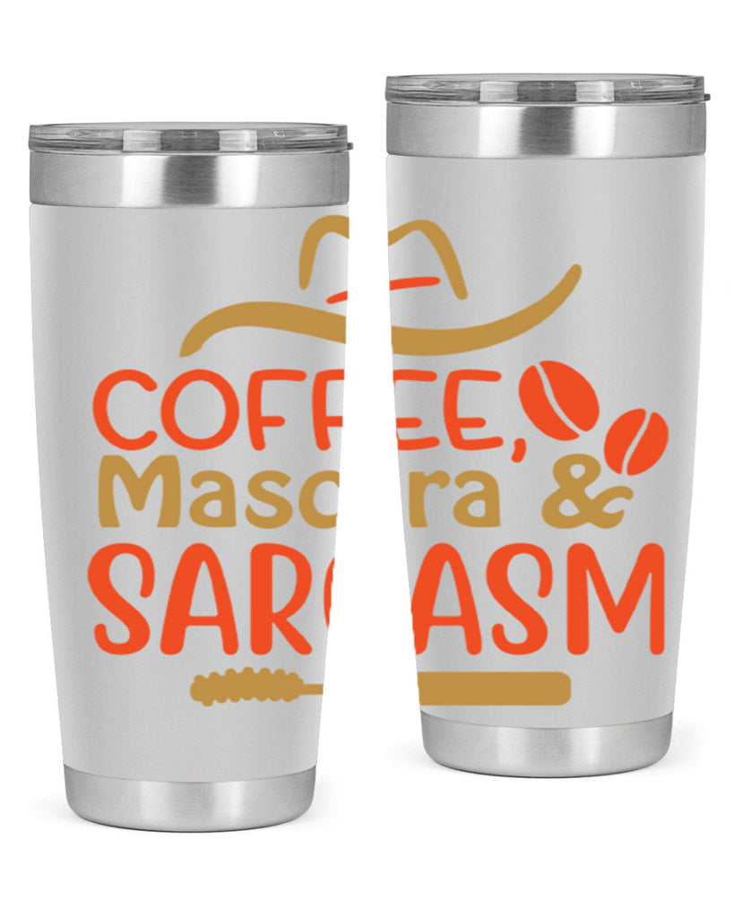 Coffee Mascara Sarcasm 21#- fashion- Cotton Tank