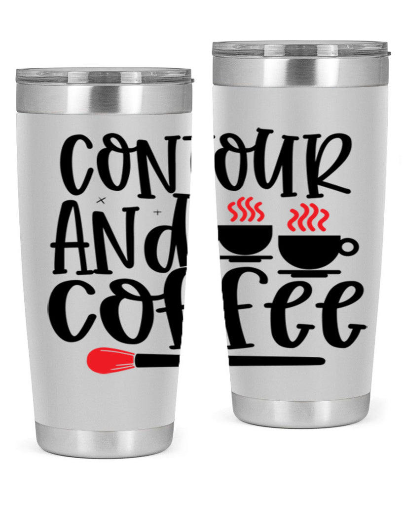 Contour And Coffee Style 242#- make up- Tumbler