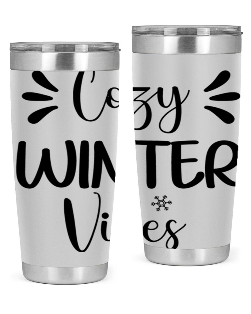 Cozy Winter Vibes76#- winter- Tumbler