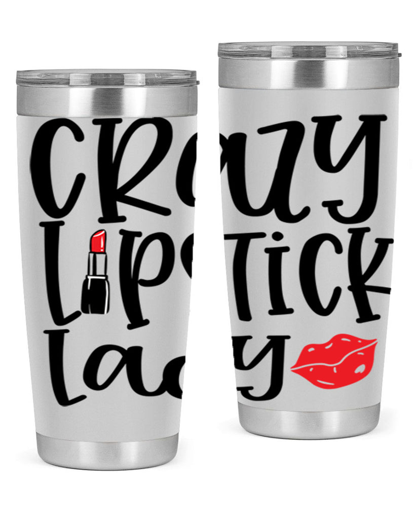 Crazy Lipstick Lady Style 240#- make up- Tumbler