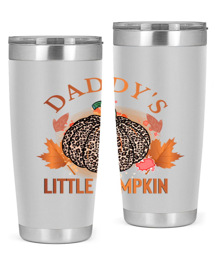 Daddys Little Pumpkin 67#- fall- Tumbler