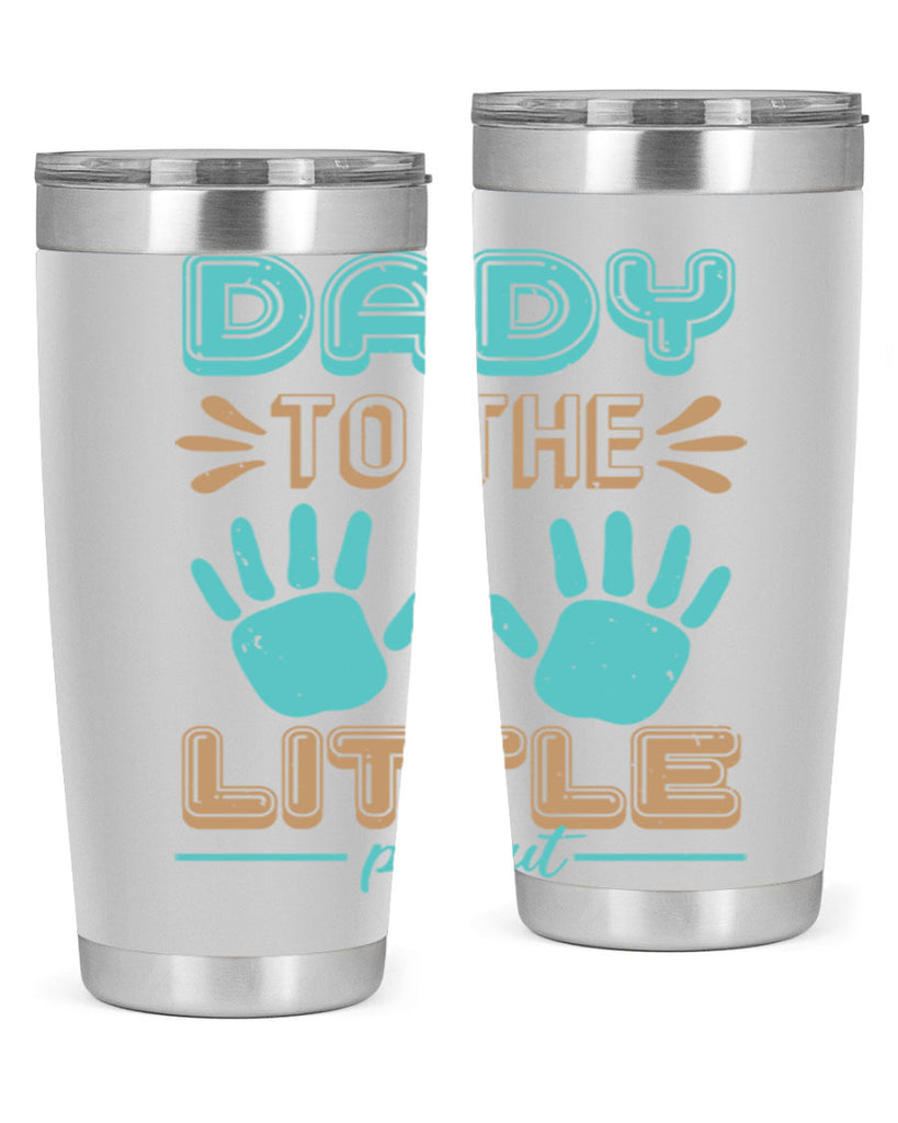 Dady to the little peanut Style 43#- baby shower- tumbler
