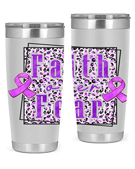 Faih Over Fear AlzheimerS Awareness 138#- alzheimers- Tumbler