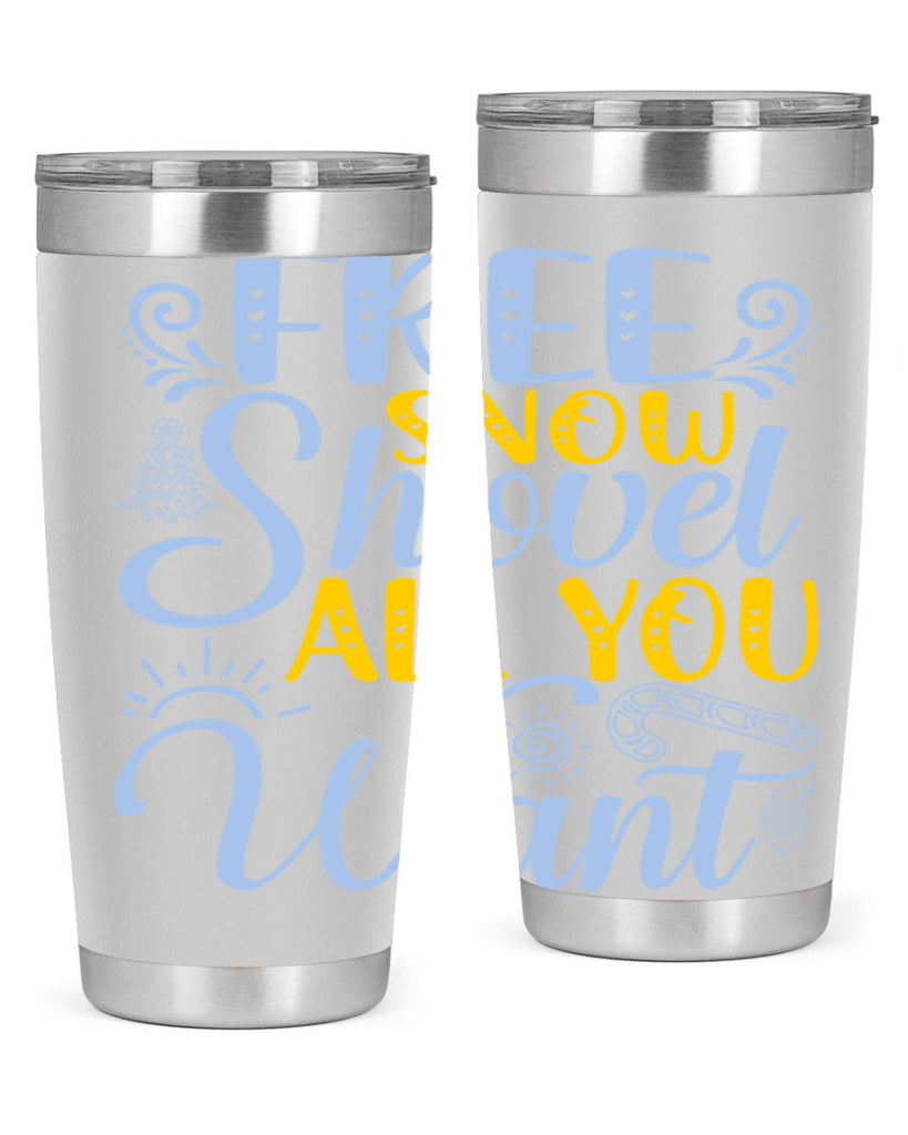 Free snow shovel all you want107#- winter- Tumbler
