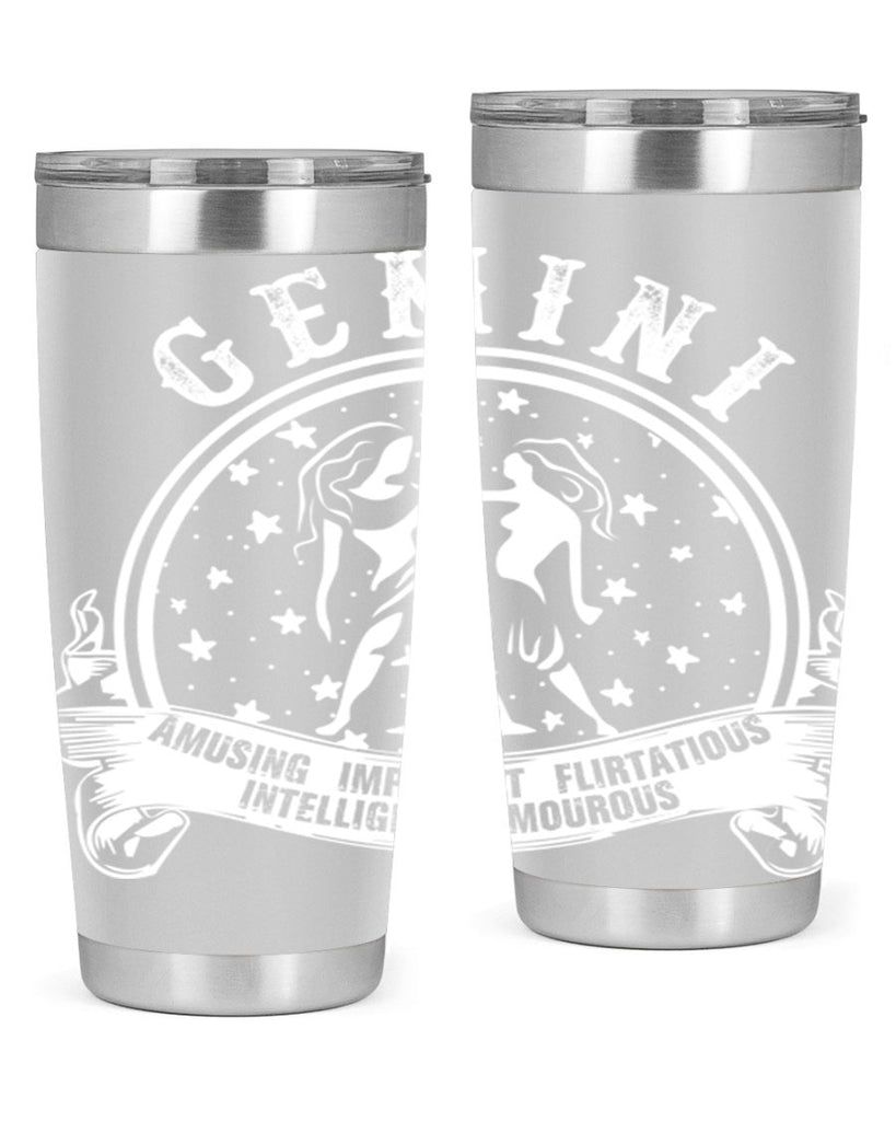 Gemini 10#- zodiac- Tumbler