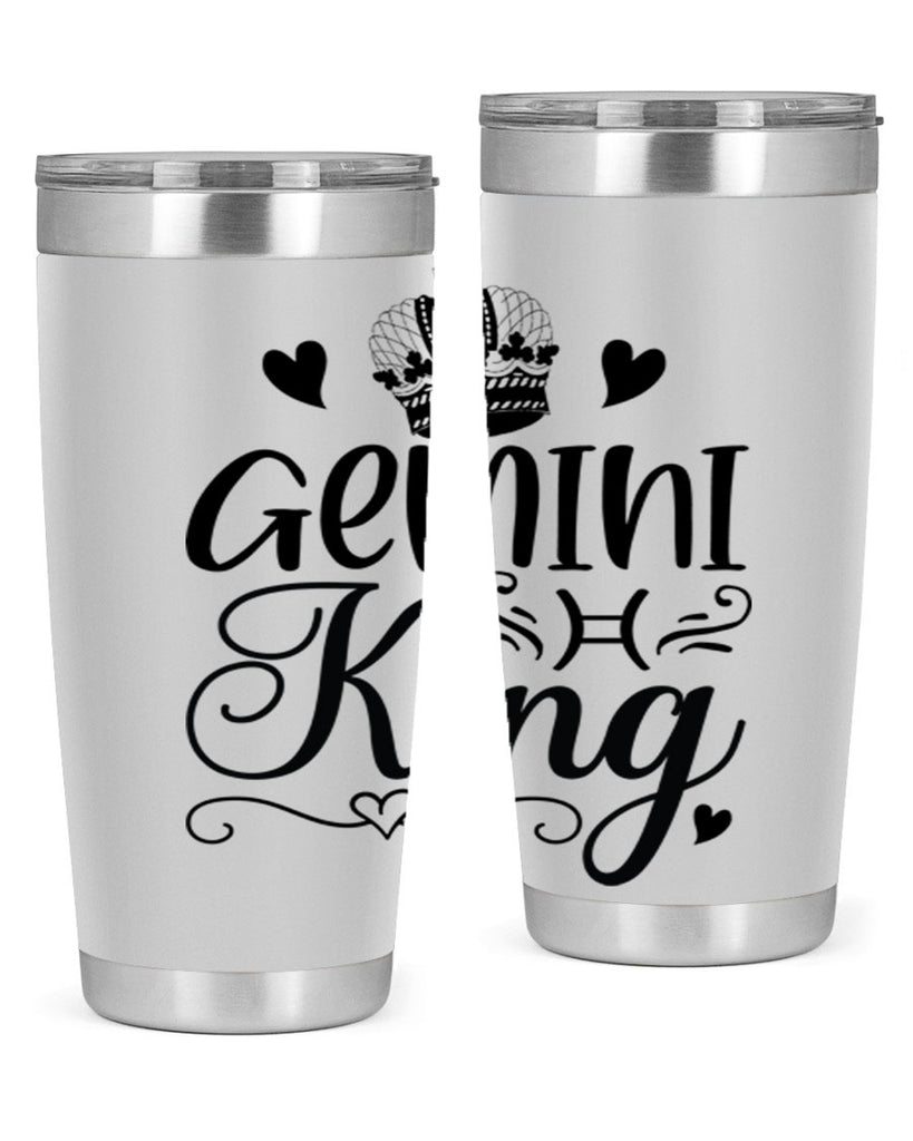 Gemini king 228#- zodiac- Tumbler