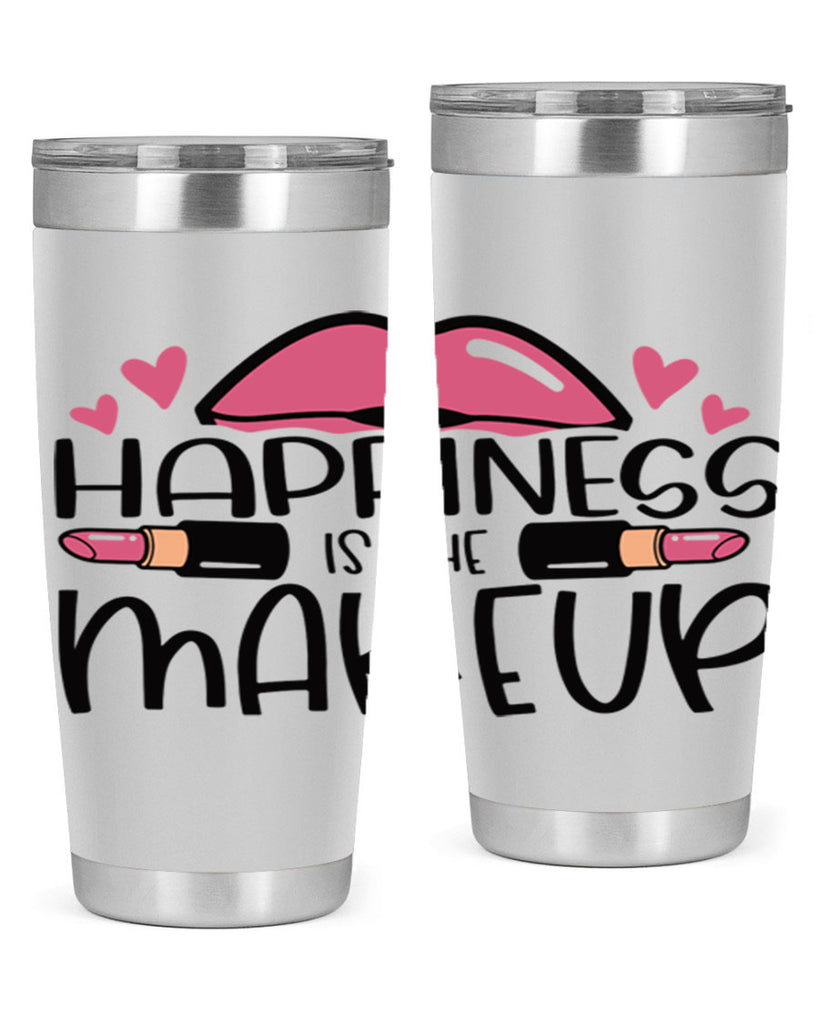 Hapiness Is The Makeup Style 95#- make up- Tumbler