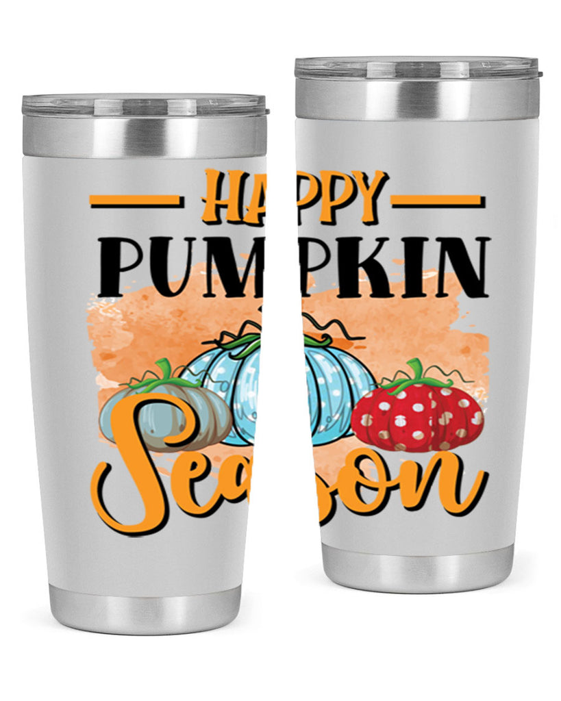 Happy pumpkin season 240#- fall- Tumbler
