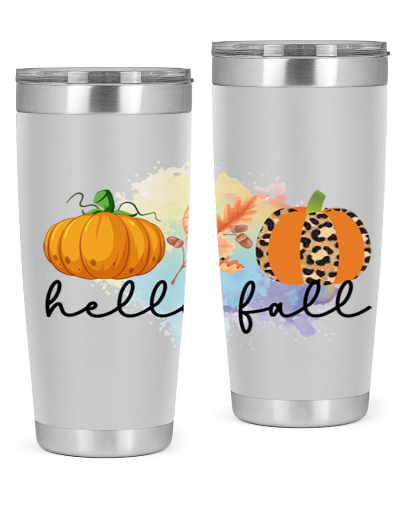 Hello Fall 277#- fall- Tumbler