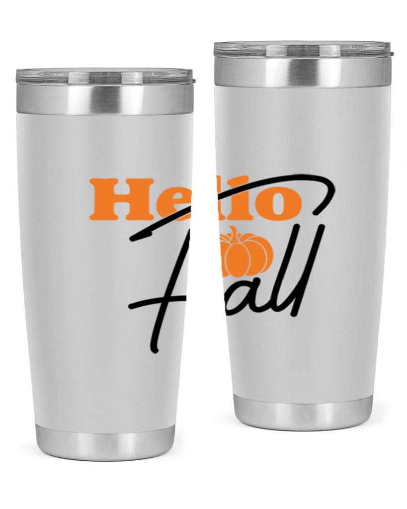 Hello Fall 279#- fall- Tumbler