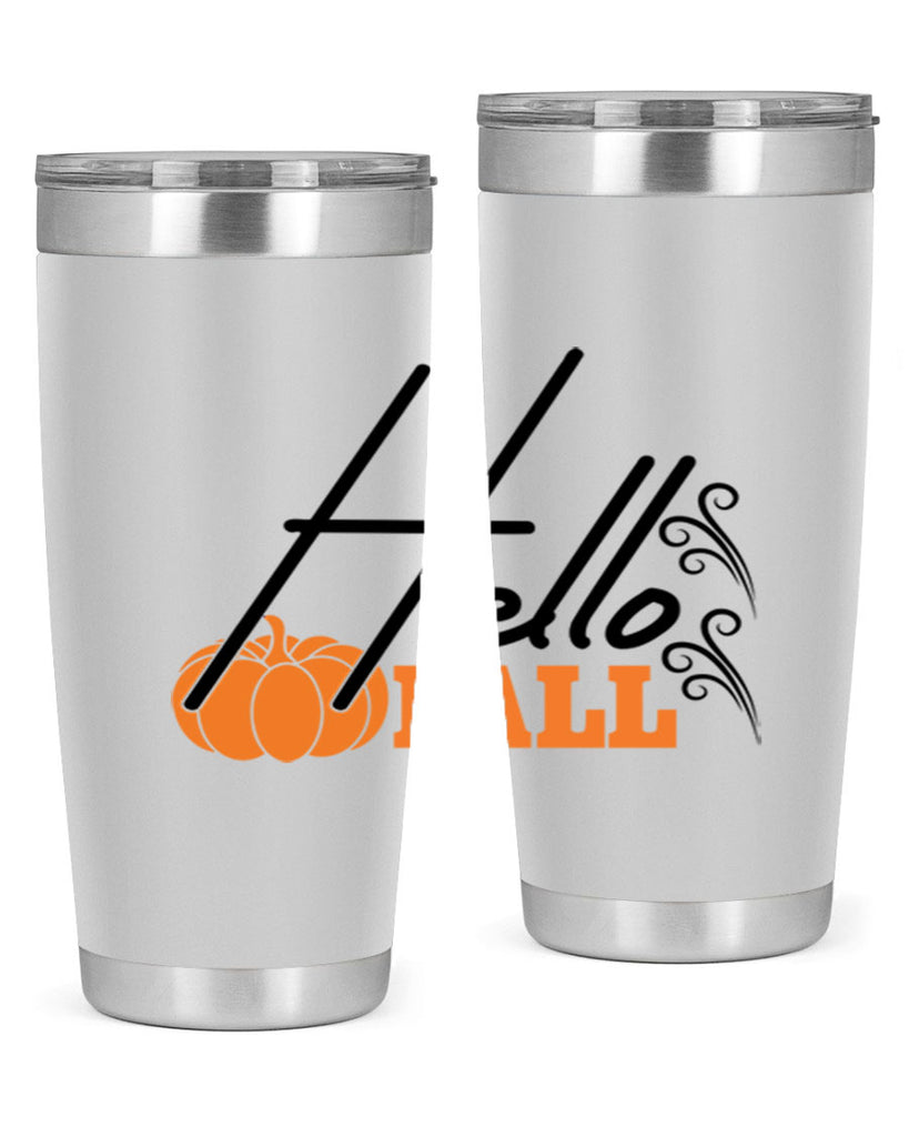 Hello Fall 281#- fall- Tumbler