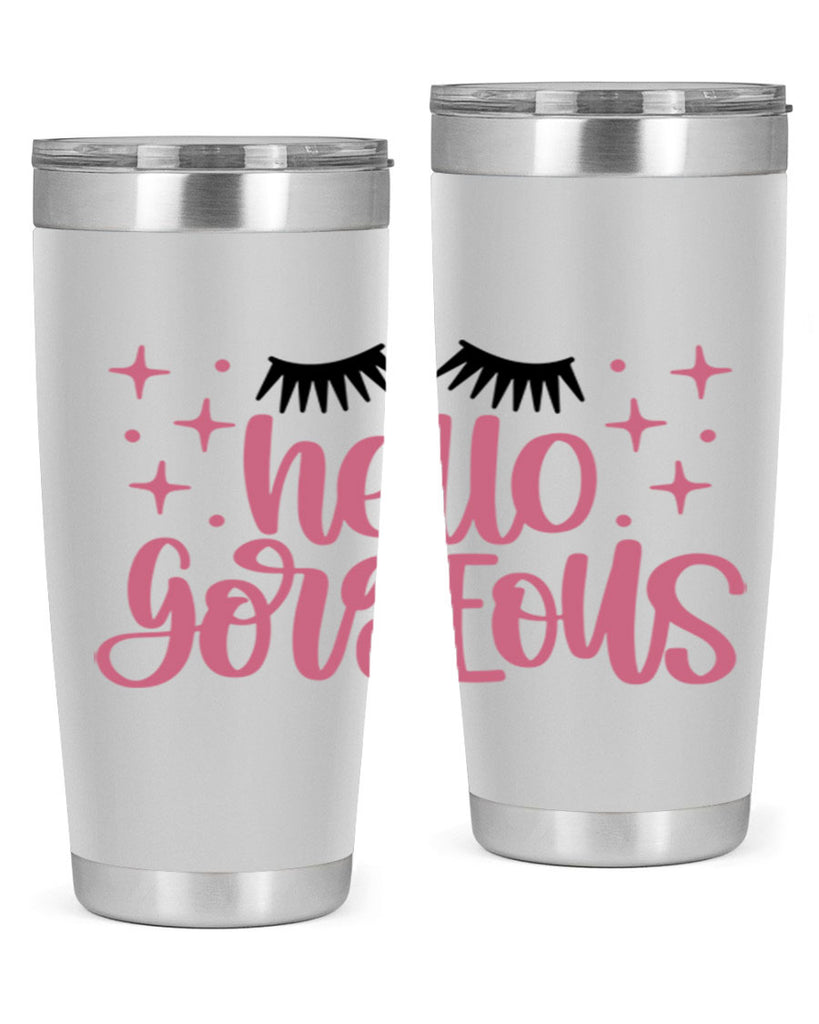 Hello Gorgeous Style 89#- make up- Tumbler