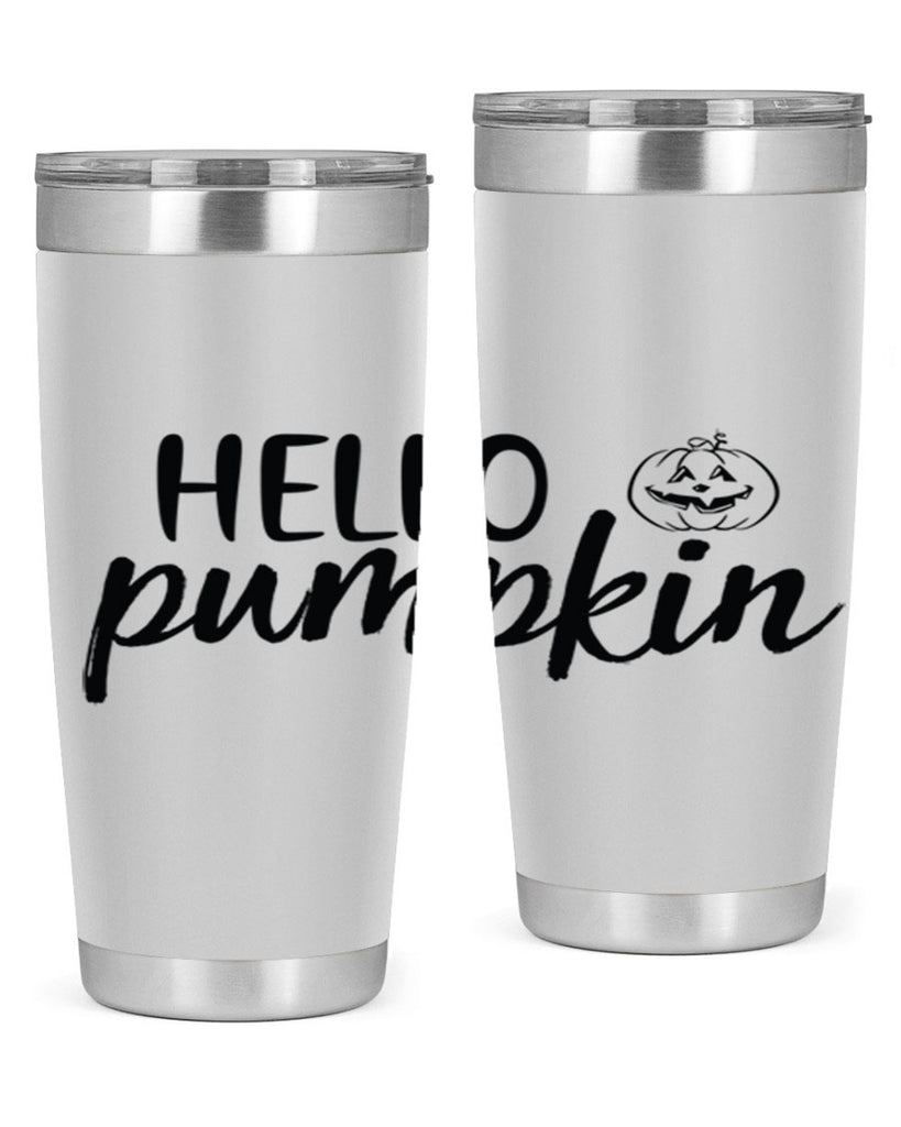 Hello Pumpkin 286#- fall- Tumbler